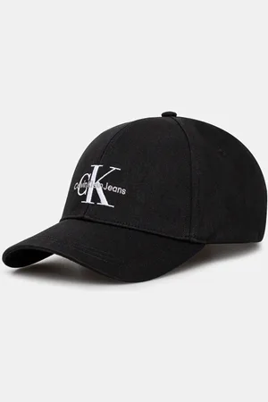 Calvin Klein Czapka z daszkiem bawełniana kolor z aplikacją K50K512180