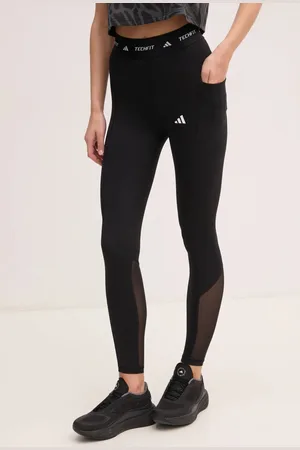 adidas Legginsy treningowe Techfit kolor z nadrukiem IT2282