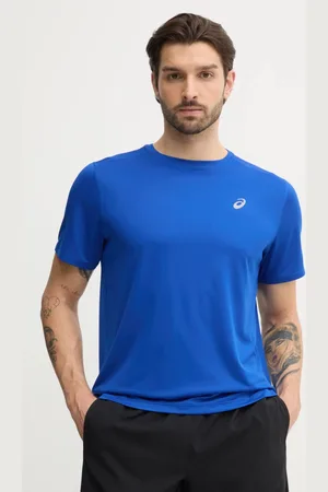 Asics T-shirt do biegania Core kolor gładki 2011D221