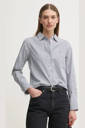 Tommy Hilfiger Koszula damska kolor regular z kołnierzykiem klasycznym WW0WW44084