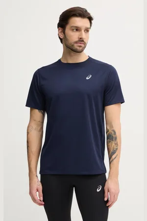 Asics T-shirt do biegania Core kolor gładki 2011D221