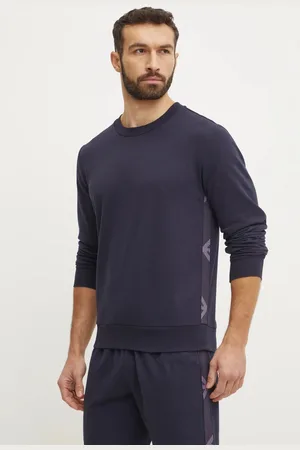 Emporio Armani Bluza lounge kolor z aplikacją EM000520 AF10781