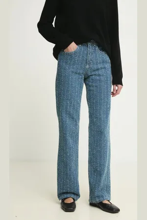 ANSWEAR Lab jeansy damskie high waist