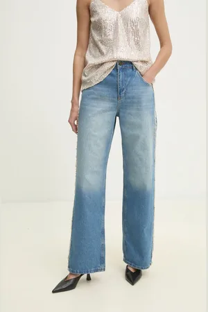 ANSWEAR Lab jeansy damskie high waist