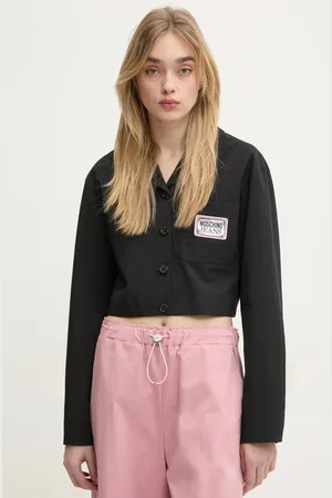 Moschino Koszula damska kolor regular z kołnierzykiem klasycznym 0211 3224