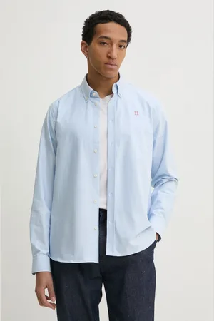 Les Deux Koszula męska kolor regular z kołnierzykiem button-down LDM410195