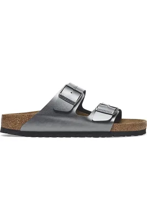 Birkenstock Klapki Arizona Metallic damskie kolor 1029233