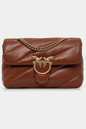 Pinko Torebka skórzana kolor 100038 A0F2