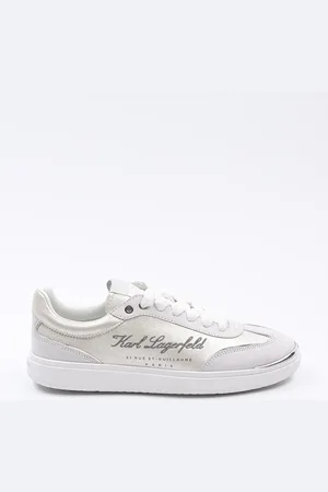 Karl Lagerfeld Sneakersy skórzane ATLAS kolor KL63822
