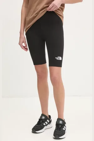 The North Face Szorty Simple Dome damskie kolor gładkie high waist NF0A8C2HJK31