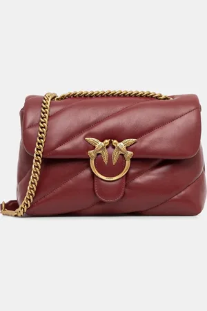 Pinko Torebka skórzana kolor 100038 A0F2