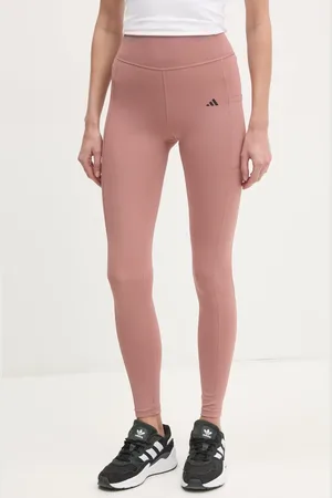 adidas Legginsy treningowe Optime kolor gładkie JI8379