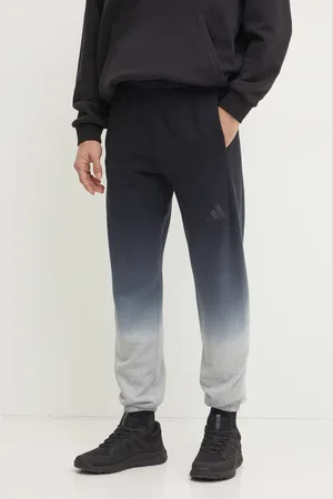 adidas Spodnie dresowe bawełniane ALL SZN Dip Dye kolor wzorzyste JI6356