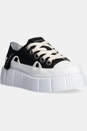 INUIKII Tenisówki Matilda Canvas Low damskie kolor 1001.001.0012.000 / 30102-025
