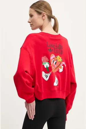 adidas Bluza Nelson damska kolor gładka JN6974