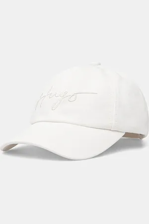 HUGO BOSS Czapka z daszkiem kolor gładka 50519265
