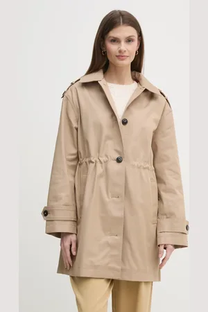 Tommy Hilfiger Płaszcz damski kolor przejściowy WW0WW43742