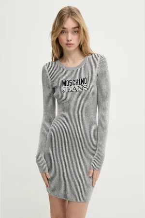 Moschino Sukienka kolor mini dopasowana 0490 3205