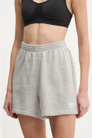 Reebok Szorty damskie kolor melanżowe high waist 100221536