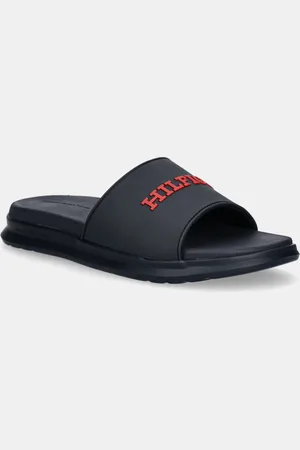 Tommy Hilfiger Klapki DUAL DENSITY HILFIGER POOL SLIDE męskie kolor FM0FM05430