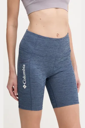 Columbia Szorty sportowe Move damskie kolor melanżowe high waist 2075971