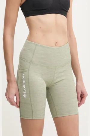 Columbia Szorty sportowe Move damskie kolor melanżowe high waist 2075971