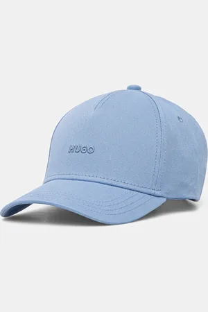 HUGO BOSS Czapka z daszkiem bawełniana kolor z aplikacją 50519255