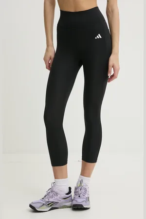 adidas Legginsy treningowe Optime Essentials kolor gładkie IY9243