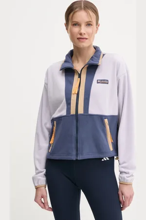 Columbia Bluza polarowa Backbowl II FZ Fleece kolor wzorzysta 2092163