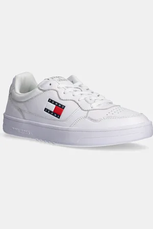 Tommy Hilfiger Sneakersy skórzane TJM CUPSOLE LEATHER ESS kolor EM0EM01443