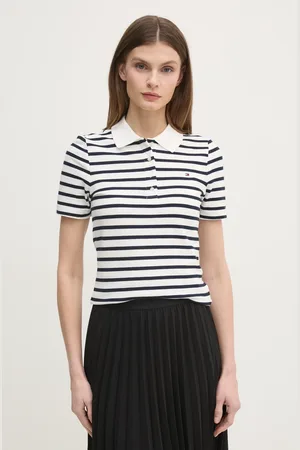 Tommy Hilfiger Polo damski kolor granatowy WW0WW43225
