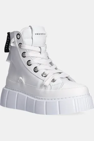 INUIKII Trampki skórzane Leather Matilda damskie kolor 1001.002.0042.100 / 35203-033