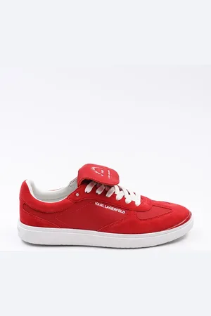 Karl Lagerfeld Sneakersy skórzane ATLAS kolor KL63820