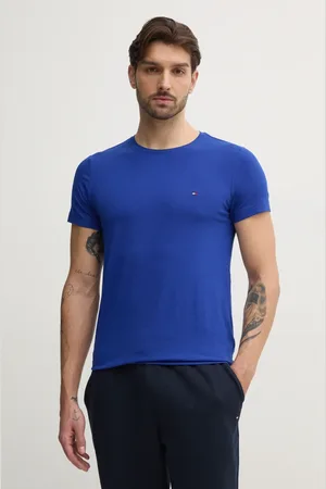 Tommy Hilfiger T-shirt męski kolor gładki MW0MW10800