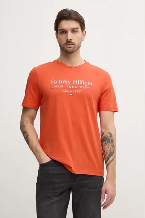 Tommy Hilfiger T-shirt bawełniany męski kolor z nadrukiem MW0MW38621