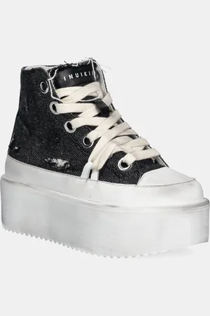 INUIKII Trampki Levy Jeans High damskie kolor 1001.007.0021.000 / 30103-058