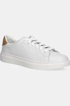 HUGO BOSS Sneakersy skórzane Kieran kolor 50536393