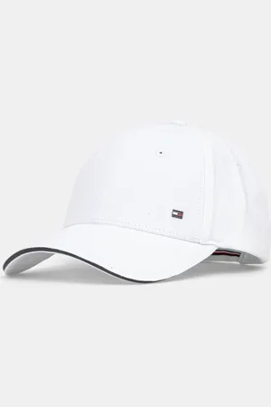 Tommy Hilfiger Czapka z daszkiem bawełniana kolor gładka AM0AM13164