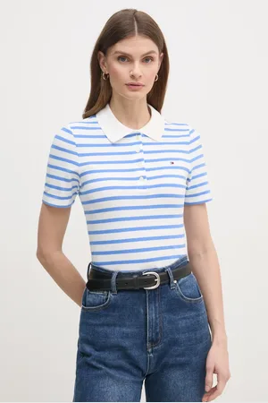 Tommy Hilfiger Polo damski kolor WW0WW43225
