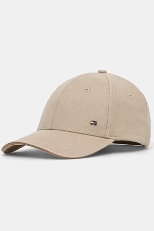 Tommy Hilfiger Czapka z daszkiem bawełniana kolor gładka AM0AM13164