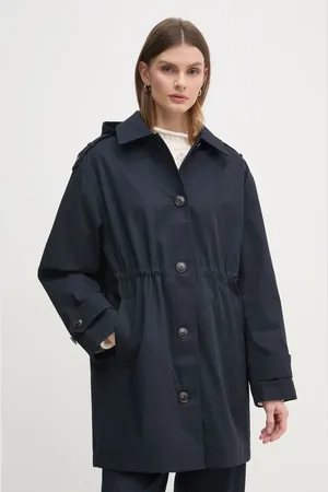Tommy Hilfiger Płaszcz damski kolor przejściowy WW0WW43742