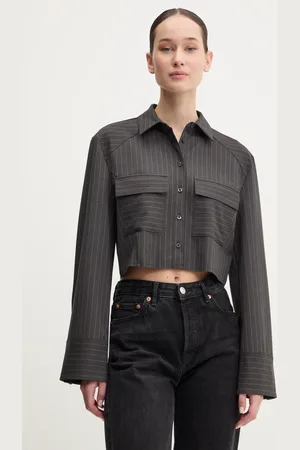 HUGO BOSS Koszula damska kolor regular z kołnierzykiem klasycznym 50531549