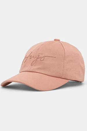 HUGO BOSS Czapka z daszkiem kolor gładka 50519265