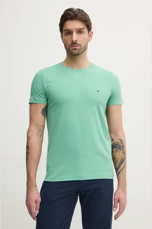 Tommy Hilfiger T-shirt męski kolor gładki MW0MW10800