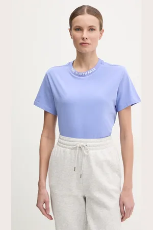 The North Face T-shirt bawełniany Zumu damski kolor NF0A87DJ0YI1