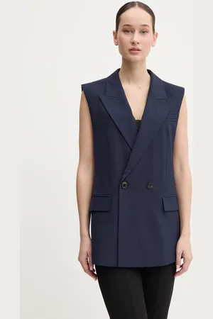 HUGO BOSS Kamizelka kolor dwurzędowa 50533806