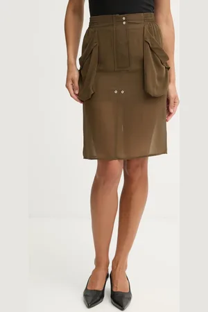 Pinko Spódnica kolor mini prosta 104788 A21F