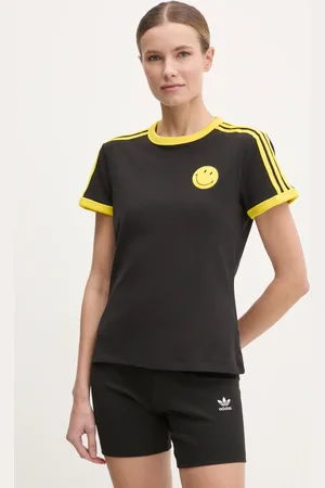 adidas T-shirt X Smiley damski kolor JD2738