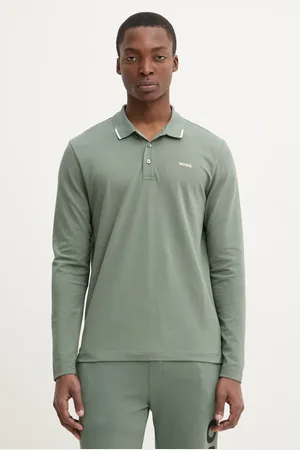 HUGO BOSS Longsleeve męski kolor gładki 50532067