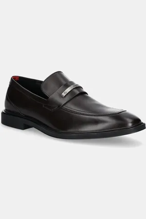 HUGO BOSS Mokasyny Gryff męskie kolor 50536178